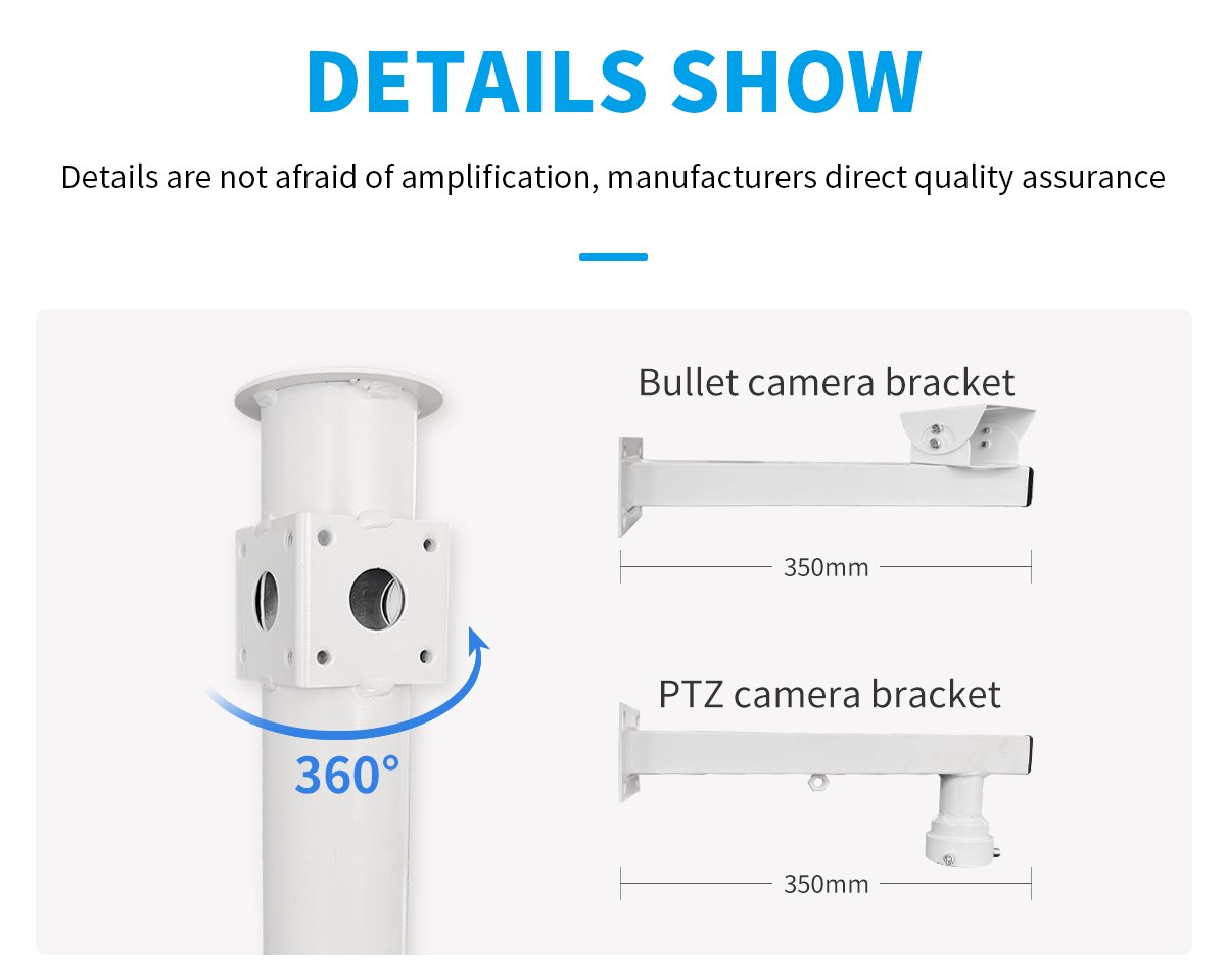 Thick Pipe Modular Pole - shcctv