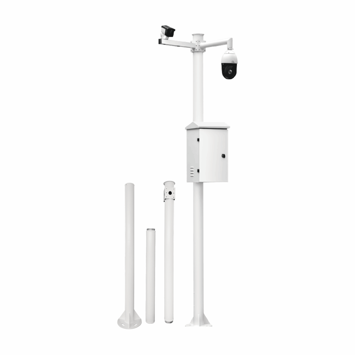 Thick Pipe Modular Pole